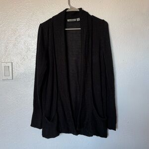 Jason Maxwell Dark Knit Cardigan with pockets